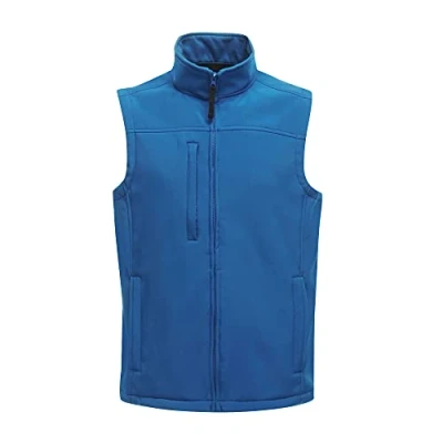 Abbildung von Regatta Professional Softshell Weste Flux für Herren, Oxford Blau, Größe S (Herstellergröße: S), wasserabweisend und wärmend