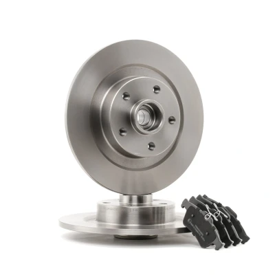 Abbildung von MAPCO 47170 Bremsscheiben und beläge Hinterachse voll mit ABS Sensorring, Radlagersatz RENAULT: LAGUNA 3 Grandtour
