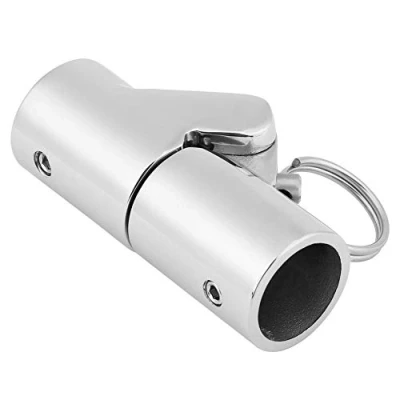 Abbildung von Bootsbeschläge Marine Rohrverbinder Faltbarer Edelstahl Kupplung Faltschrauben Kupplungsrohr Boat Hardware Armatur (22Mm)