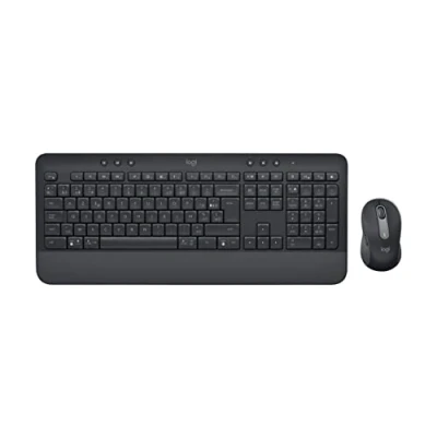 Abbildung von Logitech Signature MK650 Combo for Business, kabellose Maus und Tastatur, Logi Bolt, Bluetooth, SmartWheel, Globally Certified, Windows/Mac/Chrome/Linux Schwarz