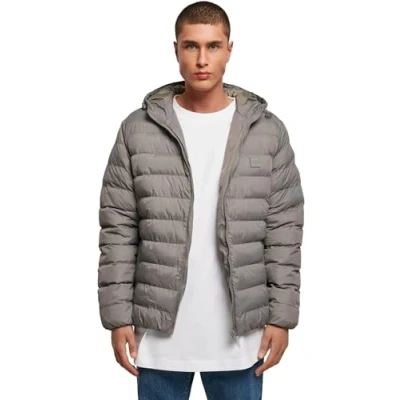 Abbildung von Urban Classics Basic Bubble Winterjacke, Herren, Größe: Small, Asphalt