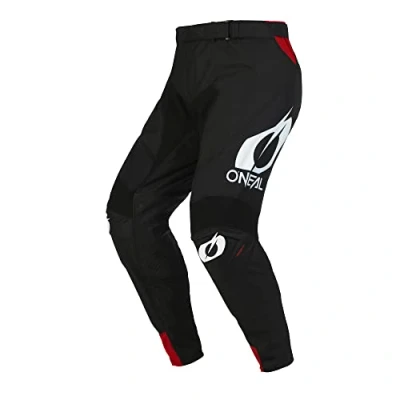Abbildung von O&#039;NEAL Motocross Hose Kinder Enduro MX Stretch Einsätze, Vollständig gefüttert, Polster aus Gummi für zusätzlichen Schutz Mayhem Youth Pants Hexx V.23 Schwarz Weiß 26 (12/14)