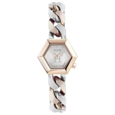 Abbildung von Philipp Plein Damen Uhr Analog Quarz The Hexagon GROUMETTE PWWBA0223 Edelstahl