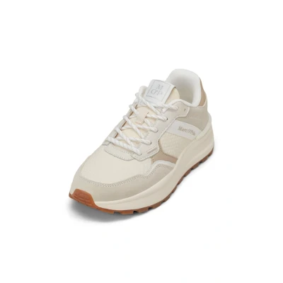 Abbildung von Marc O&#039;Polo MOD Egila Sneaker low, Damen, Größe: 41, Natural cotton light silver Schuhe