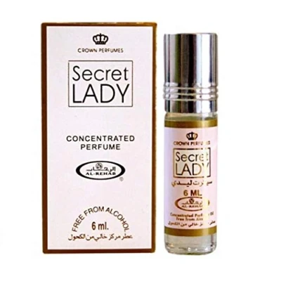 Abbildung von Business Square Moschus Parfüm Al Rehab Secret Lady, 6 ml, 100 % Öl