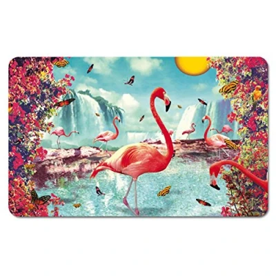 Abbildung von MIK funshopping Retro Frühstücksbrettchen Flamingo Flair