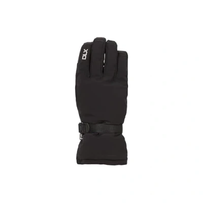 Abbildung von Trespass Spectre Warme Gepolsterte Wasserdichte DLX Handschuhe mit Handflächen aus Leder für Damen und Herren / Unisex