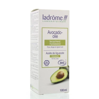 Abbildung von Ladrome Avocadoöl Bio Hautpflegeöl 100ml feuchtigkeitsspendend regenerierend