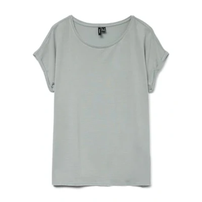 Abbildung von Vero Moda Tshirt basic, Damen, Größe: XS, Gray mist