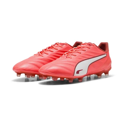 Abbildung von Puma KING PRO FG/AG Fußballschuh Nocken Glowing red whitered fire, Damen, Größe: 37, white fire Schuhe