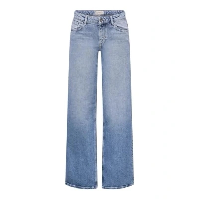 Abbildung von ONLY Onlwest HW Carpenter STR Jeans Straight Leg, Damen, Größe: 25x30, Medium blue denim