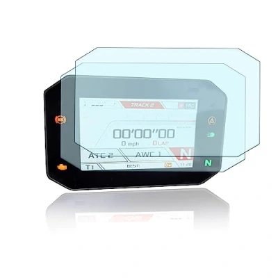 Abbildung von Tachoschutzfolie Displayschutzfolie passend für Aprilia Tuareg 660 2022+ 1x Ultra Clear / Anti Glare