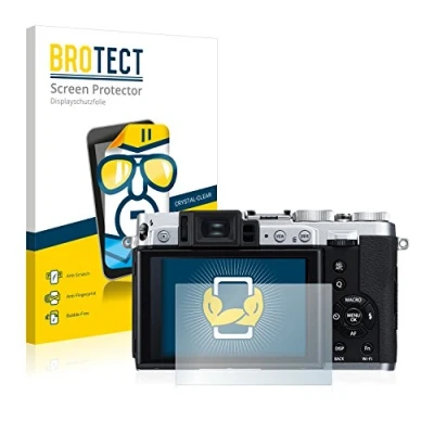 Abbildung von BROTECT (2 Stück Schutzfolie für Fujifilm X30 Displayschutz Folie Ultra Klar
