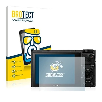 Abbildung von BROTECT Schutzglas für Sony Cyber Shot DSC RX100 IV Schutzfolie Panzer Folie Glas [Extrem Kratzfest 9H, Anti Fingerprint, Ultra Transparent]
