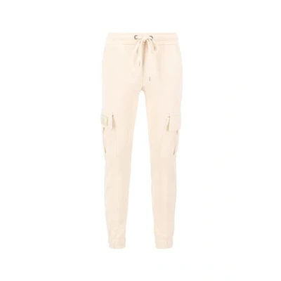 Abbildung von Alpha Industries Terry Jogger Bequeme Jogginghose für Herren Jet Stream White