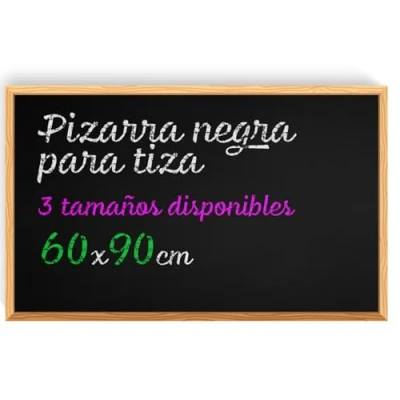 Abbildung von Kreidetafel, Schwarze Tafel zum Aufhängen mit Montagematerial, Hochzeiten, Kinder, Schule und Zuhause, Kreidetafel für Klassenzimmer, Gastronomie Veranstaltungen Ofituria (60x90)