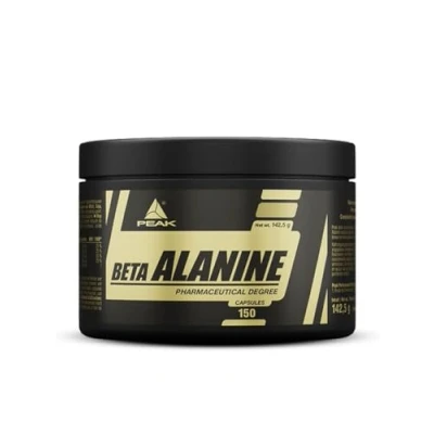 Abbildung von PEAK Beta Alanin 150 Kapseln I Aminosäure Muskeltraining Muskelausdauer zur täglichen Einnahme Pre Workout hochdosiert 143 g