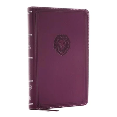 Abbildung von NKJV, Thinline Bible Youth Edition, Leathersoft, Purple, Red Letter, Comfort Print: Holy Bible, New King James Version