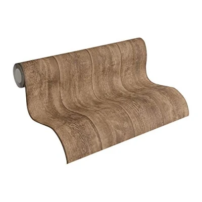 Abbildung von living walls Vliestapete &quot;Best of Wood`n Stone 2nd Edition&quot;, Holz, Landhaus Tapete Holzoptik