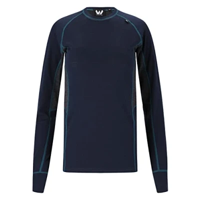 Abbildung von Whistler Baselayer Langarmshirt, Damen, Größe: 38, Navy blazer
