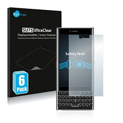 Abbildung von Savvies 6 Stück Schutzfolie für Unihertz Titan Slim Displayschutz Folie Ultra Transparent