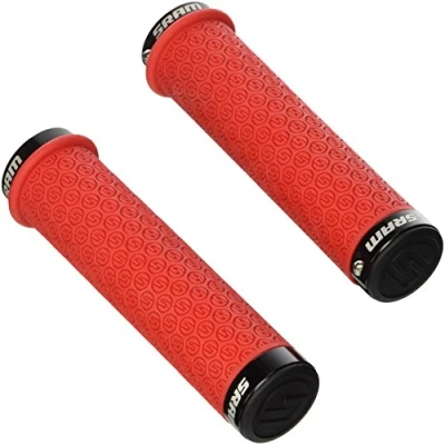 Abbildung von SRAM Griff Silikon Lockring DH, Rot, Standard