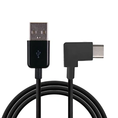 Abbildung von Xiwai 100 cm rechtwinkliger USB 3.1 Typ C auf 2.0 Kabel 90 Grad Stecker für Tablet &amp; Handy