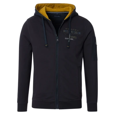 Abbildung von Casamoda Sweatjacke, Herren, Größe: XXL, Dunkelblau