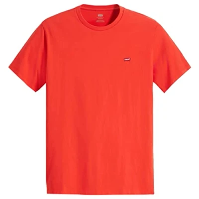 Abbildung von Levi&#039;s Original Tshirt print, Herren, Größe: XS, Valiant poppy