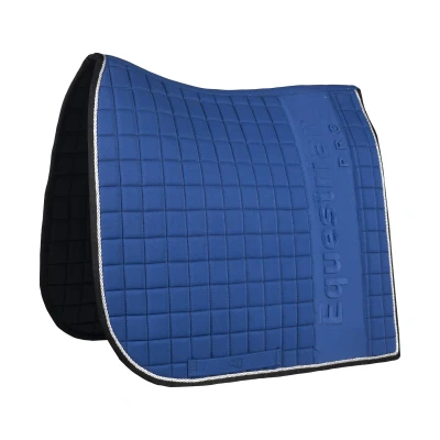 Abbildung von Horka Schabracke Pro Embossed Dressur Blau Pony