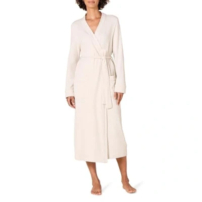 Abbildung von Amazon Essentials Damen Leichter Waffel Bademantel, Lang (Erhältlich In Übergröße), Beige, XS