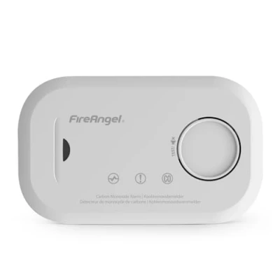 Abbildung von FireAngel Kohlenmonoxidmelder und Detektor FA6813 CO Melder mit 10 Jahres Sensor Warner für den Haushalt AA Batterien Tragbarer Kohlenmonoxid Unterwegs Testtaste