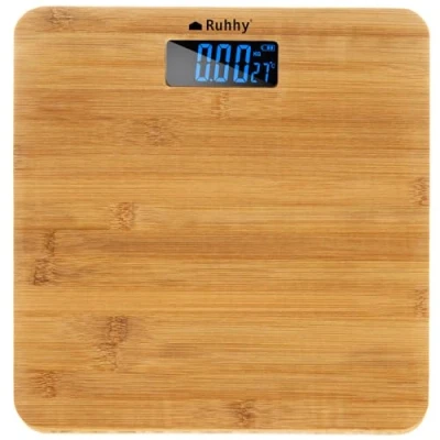 Abbildung von Küchenwaage Lcd Badezimmerwaage wooden ruhhy 22522