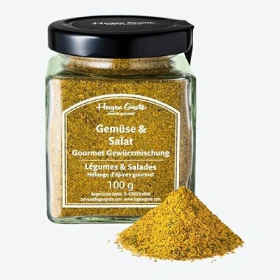 Abbildung von Hagen Grote Gewürzmischung Gemüse &amp; Salate, 100 g Glas, verfeinert mit edlen Kräuternoten