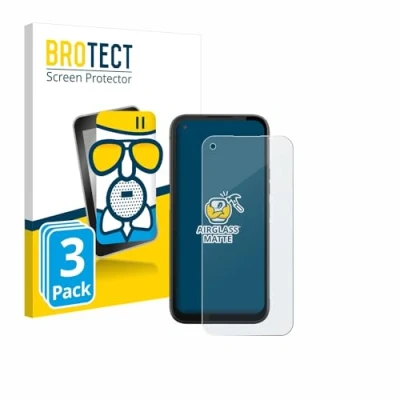 Abbildung von BROTECT Entspiegelungs Schutzglas für Gigaset GX6 (3 Stück) Schutz Folie Panzerfolie Glas Matt [Extrem Kratzfest 9H, Anti Reflex, Fingerprint]