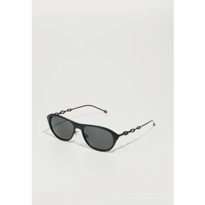 Abbildung von Diesel Unisex Sonnenbrille, Größe: 55, Powder matte black