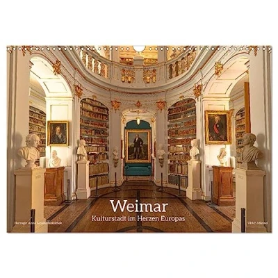 Abbildung von Weimar Kulturstadt im Herzen Europas (Wandkalender 2025 DIN A3 quer), CALVENDO Monatskalender