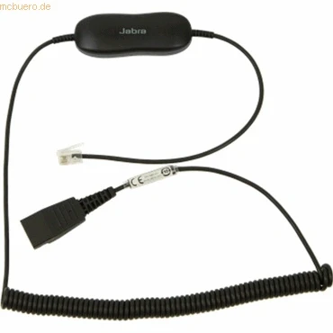 Abbildung von GN Audio Germany JABRA Anschlusskabel GN1216 (QD auf RJ9) gewendelt (f