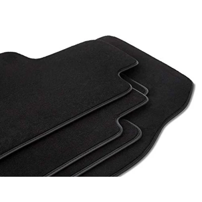 Abbildung von Wielganizator Automatte Passend für Mini Cooper F55 5 Türen 2014 Velours Autozubehör Praktische Fußmatte Auto 4 teilig schwarz