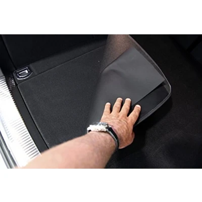 Abbildung von tuning art 2809 Kofferraummatte passend für Audi A4 B8 8K Avant 2 teilig mit Ladekantenschutz
