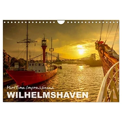 Abbildung von Maritime Impressionen Wilhelmshaven (Wandkalender 2025 DIN A4 quer), CALVENDO Monatskalender