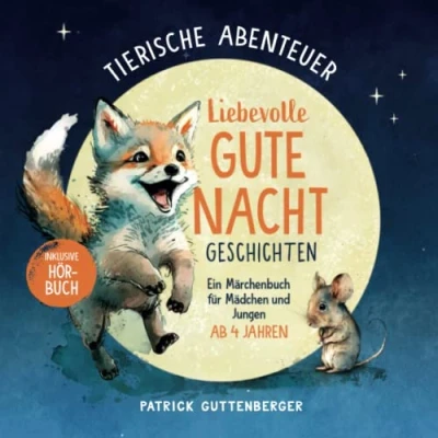 Abbildung von Tierische Abenteuer liebevolle Gute Nacht Geschichten ab 4 Jahren: Ein Märchenbuch für Mädchen und Jungen (inkl. Hörbuch)