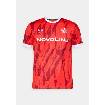 Abbildung von Castore FC Kaiserslautern HOME Short Sleeve Shirt Vereinsmannschaften, Herren, Größe: XXL, Flame scarlet