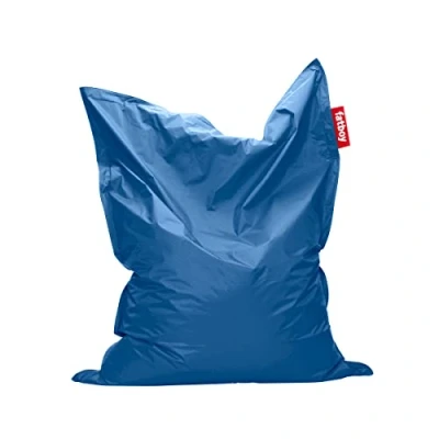 Abbildung von Fatboy® Original Petrol Nylon Sitzsack Klassischer Indoor Beanbag, Sitzkissen 180 x 140 cm