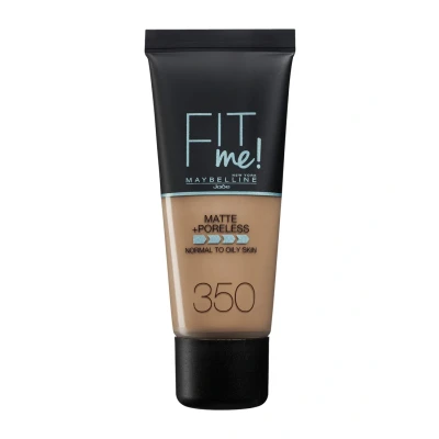 Abbildung von Maybelline Fit me Matte &amp; Poreless Foundation 350 Caramel