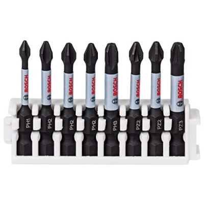 Abbildung von Bosch 8 tlg. Impact Control Schrauberbit Set (Pick and Click, Professional Zubehör Schlagschrauber)