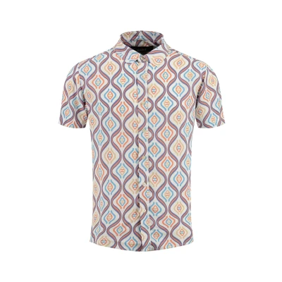 Abbildung von Key Largo Meaker 1/2 Patterned Hemd, Herren, Größe: 3XL, Dark blue