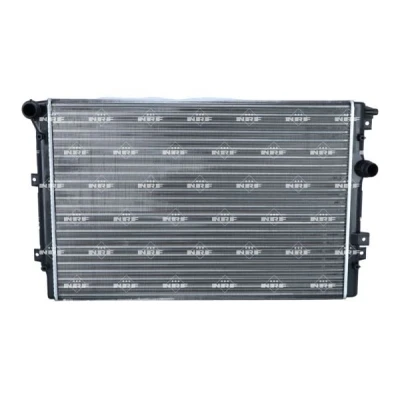 Abbildung von NRF 59352A Kühler, Motorkühlung Aluminium 650 453 34 Kühlrippen mechanisch gefügt VOLKSWAGEN: Tiguan I, SEAT: Alhambra II