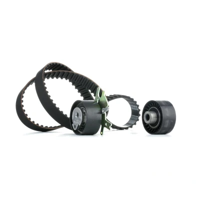 Abbildung von FEBI BILSTEIN 26818 Zahnriemensatz 116 mit trapezförmigen Zahnprofil FORD: MONDEO 4 Turnier, Focus 2 Schrägheck, S Max Mk1, PEUGEOT: 307 Schrägheck