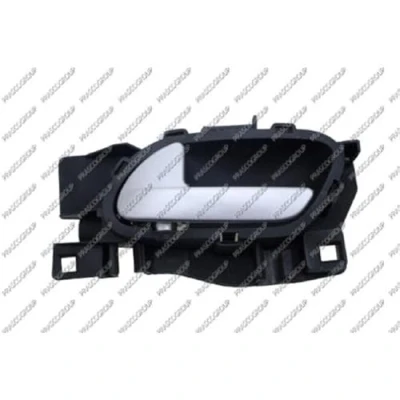 Abbildung von PRASCO PG3268602 Türgriff innen, hinten links, vorne links schwarz, silber PEUGEOT: 208 I Schrägheck, CITROËN: DS4 C4 Grand Picasso 2